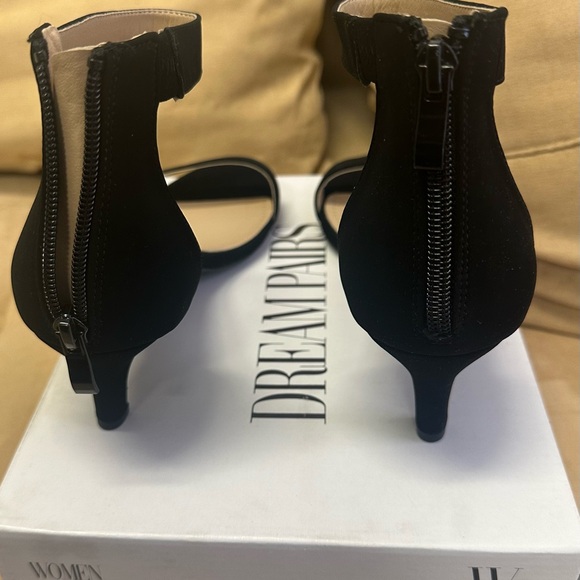 Dream Pairs Black Strappy Heels - Picture 3 of 9